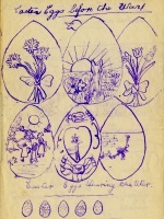 Wartime Easter eggs (SHC ref 9497/1/4)