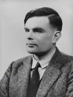 Alan Turing by Elliott & Fry 