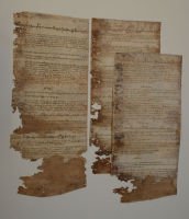 Parchment manorial court roll