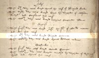 Godalming parish register showing the burial of Richard Charman on 5 August 1583