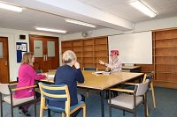 Guildford Library seminar room in use