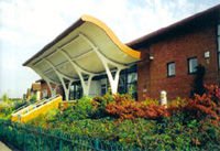 Surrey History Centre entrance