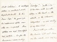 Link to a larger image of a letter from Vernon Lushington to his wife