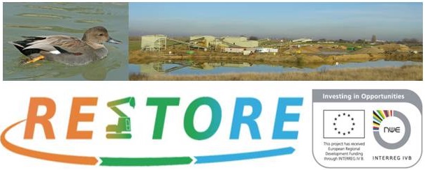 Restore project logo - Investing in opportunities: This project has received European Regional Development Funding through INTERREG IV B.