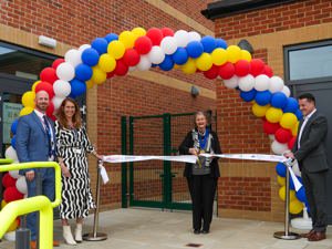 Opening ceremony of the new teaching block at Phillip Southcote School