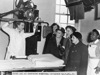 Staff at an open day at Netherne Hospital, Coulsdon, May 1954 (SHC ref PH/45/30)