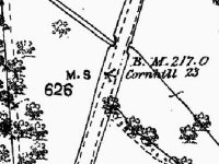 Milestone & Eastbourne Road OS 1st Ed c1869