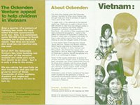 Ockenden Venture Vietnam appeal leaflet