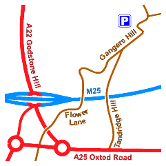 Marden Park map