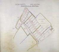 A plan from the early twentieth century and shows a field at Walter Slocock's Goldsworth Nursery (where Goldsworth Park now stands).