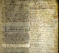 Burial of John Sherlock, Dorking St Martin, 23 Apr 1625 (SHC ref DOM/1/1)