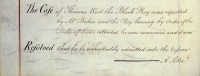 Entry for Thomas West in the proceedings of the reform school built by the Royal Philanthropic Society, 17 May 1793 (SHC ref 2271/2/1, p.44). Thomas West resided there from 1793 to 1798.