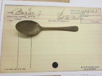 The spoon found at Witley Camp