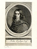 Portrait of John Evelyn by Robert Nanteuil 