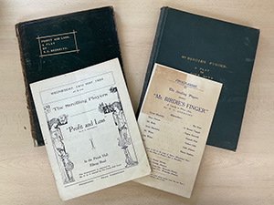 RC Sherriff plays typed scripts 1920s thumbnail