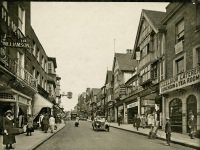 Link to a larger image of Guildford High Street postcard 1923 PH_72_Box 4_152