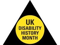 UK Disability History Month logo