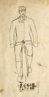  Cyclist sketch (SHC ref 7597/6)