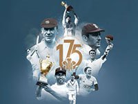 Surrey County Cricket Club 175 year ident