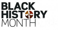 Black history month logo