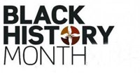 Black history month logo