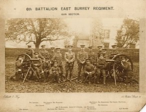 6th Battalion, the East Surrey Regiment (SHC ref ESR/10/13/1/10A)