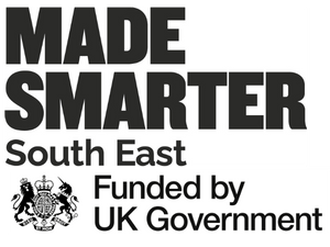 Logo: Made smarter south east funded by UK government