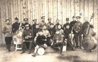 Prisoner of War band from a Great War scrap book compiled by Mrs Christabel Elias Morgan SHC ref: QRWS/30/ELLIAA/2