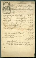 Goldsmith's bill (SHC ref LM/1087/31/31)