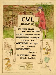 Cranleigh Women's Institute poster smaller