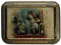 Through the looking glass biscuit tin (G103/2/4)