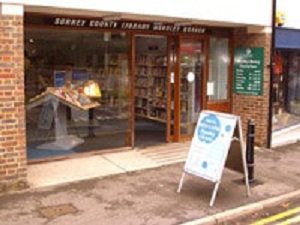 Horsley Library entrance