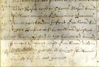 Burial of Frances Gascony, Dorking St Martin, 17 Dec 1634 (SHC ref DOM/1/1)