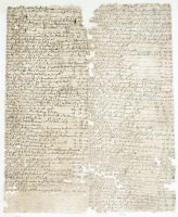 Full page from accounts journal of Sir William More