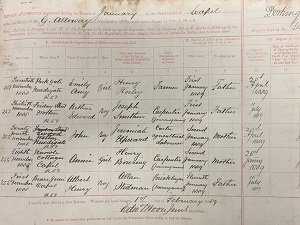 Vaccination Register reference BG2_63_1