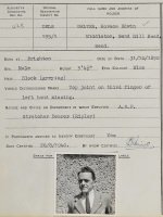 Personnel identity register entry for Horace Edwin Walter 7532/1 page 218