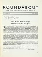 Roundabout Editor's Letter