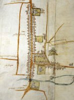 Map of Guildford in 1617, SHC ref G111/2/3