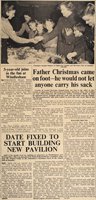 Camberley News and Bagshot Observer', 11 December 1959 published this heartwarming account of Father Christmas's visit to the 1st Lightwater Guides bazaar