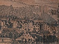 Original copper-plates of the South West Prospect of Guildford, engraved by John Harris (SHC ref: BR/OC/2/6/6-8)