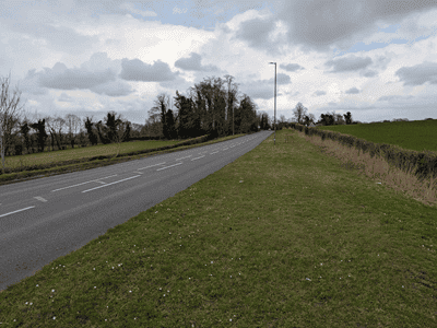 A Blue Heart Verge next to the A246