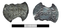 A Saxon coin brooch