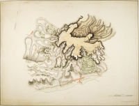 Map of Farnham by Mark Beaufoy, Lieutenant and then Captain in the Coldstream Guards. undated [circa 1812 to 1820] reference 4257/6