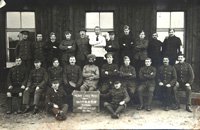 Prisoners of war in Friedrichsfeld camp, Germany, 1915 to 1916 (from scrapbook compiled by Mrs M C Elias Morgan) reference QRWS/30/ELIAA/1c