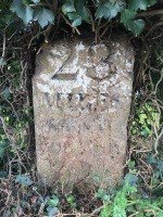 South Godstone milestone front 